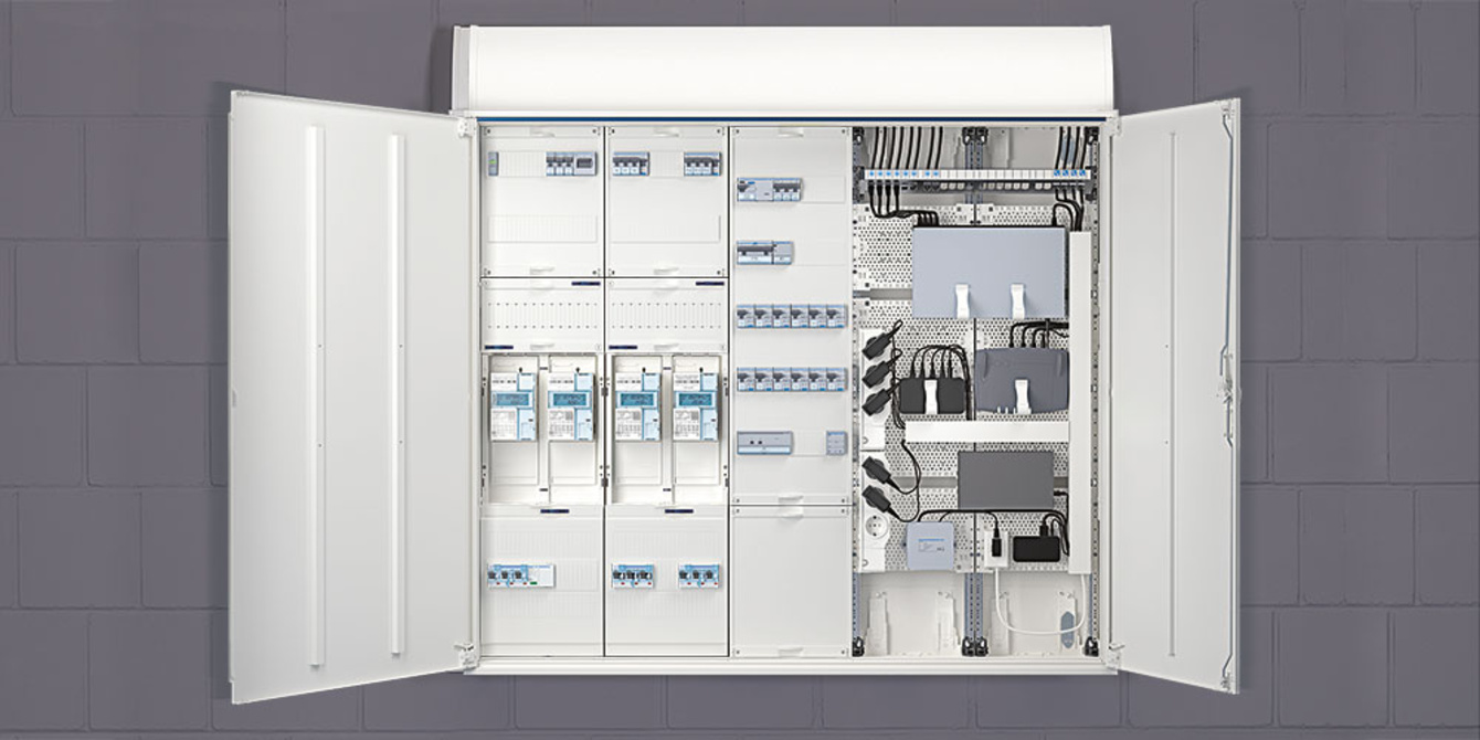Technikzentrale bei UP Elektroanlagen GmbH in Frankfurt am Main