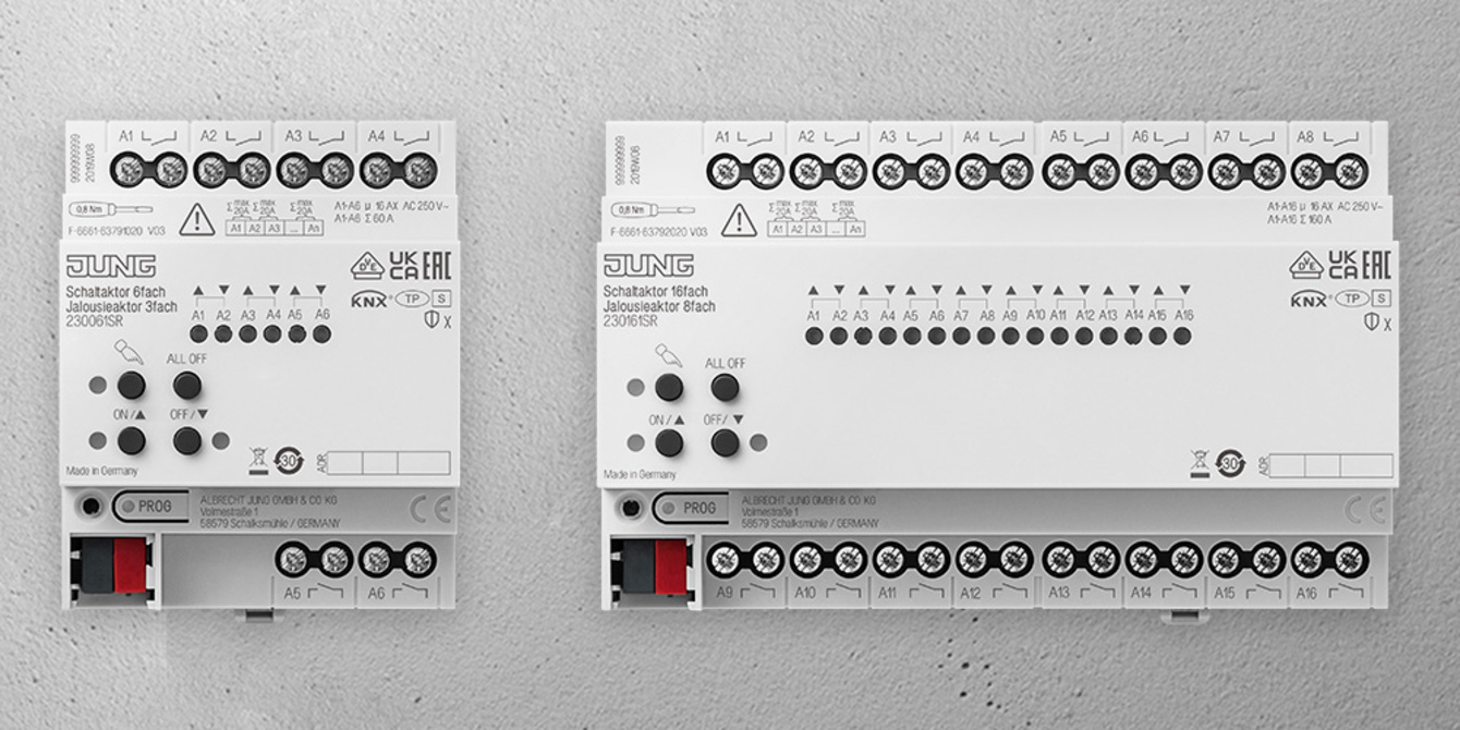 KNX Schalt- und Jalousieaktoren bei UP Elektroanlagen GmbH in Frankfurt am Main