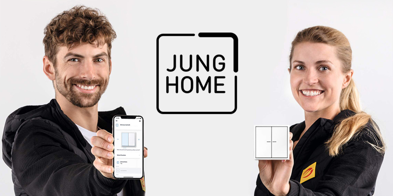 JUNG HOME bei UP Elektroanlagen GmbH in Frankfurt am Main