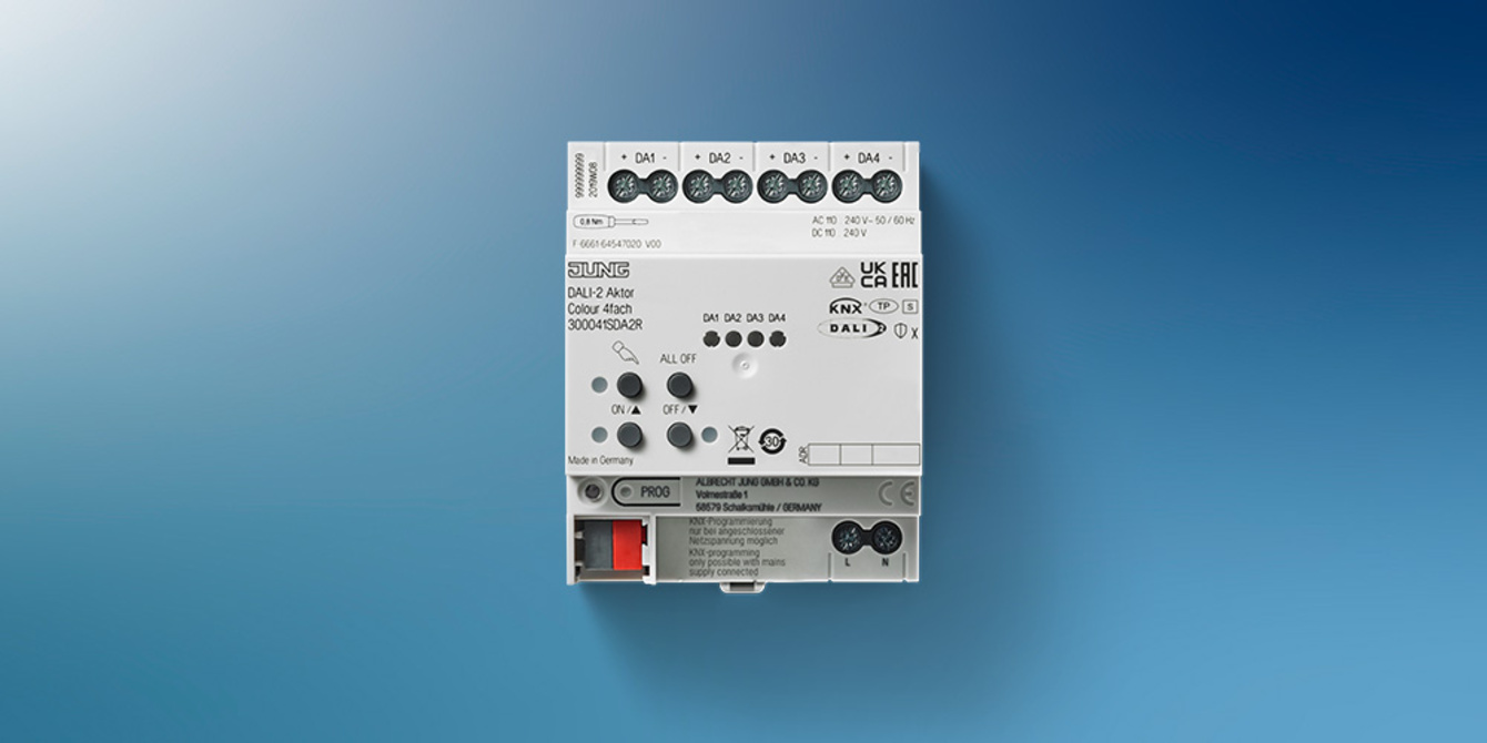 KNX DALI 2 Gateway Colour bei UP Elektroanlagen GmbH in Frankfurt am Main